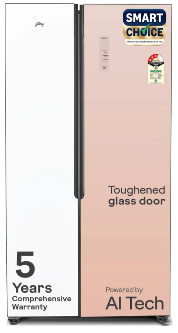 Godrej 600L side by side 3 star