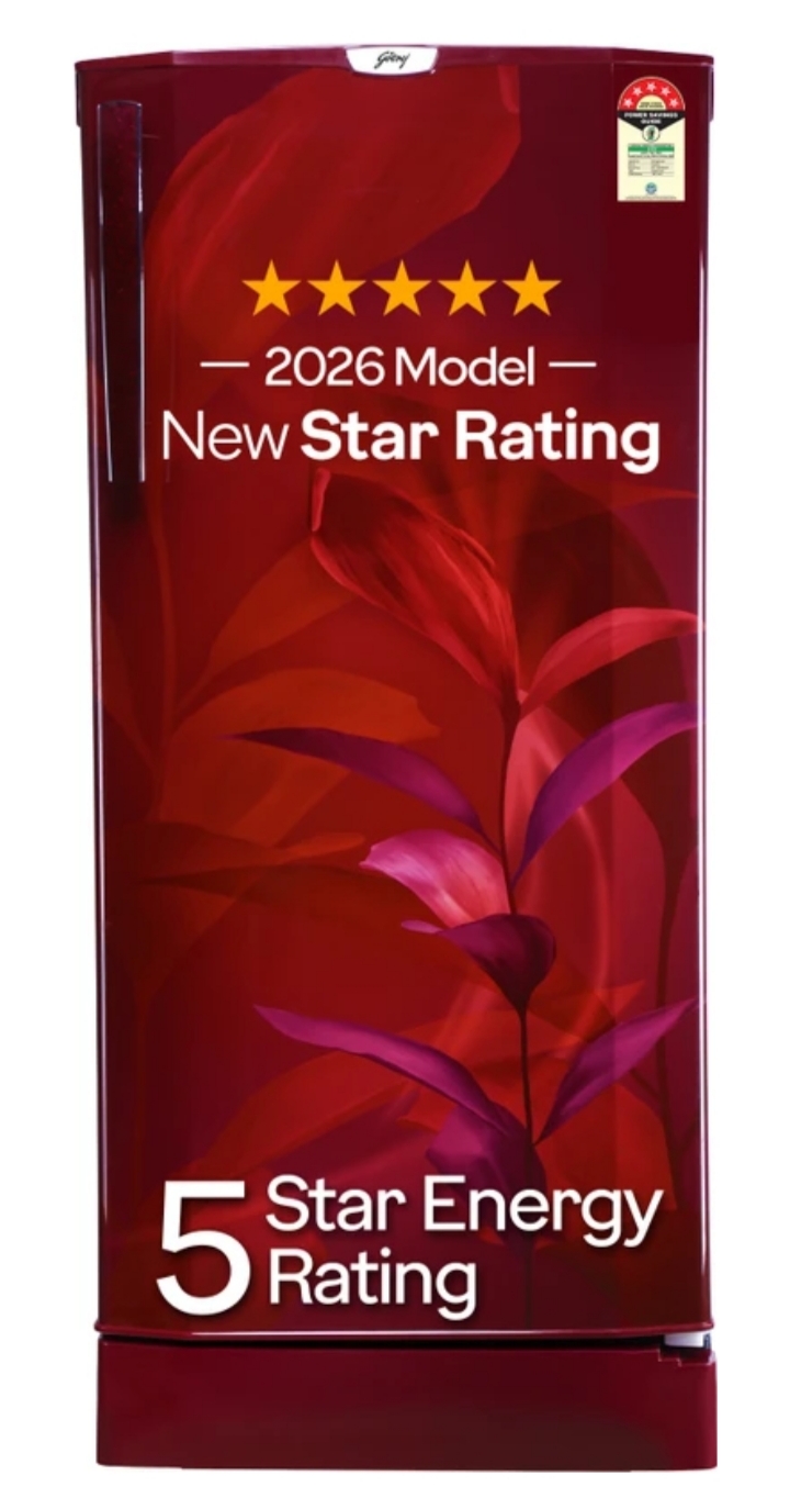 Godrej 185L  single door 5 star