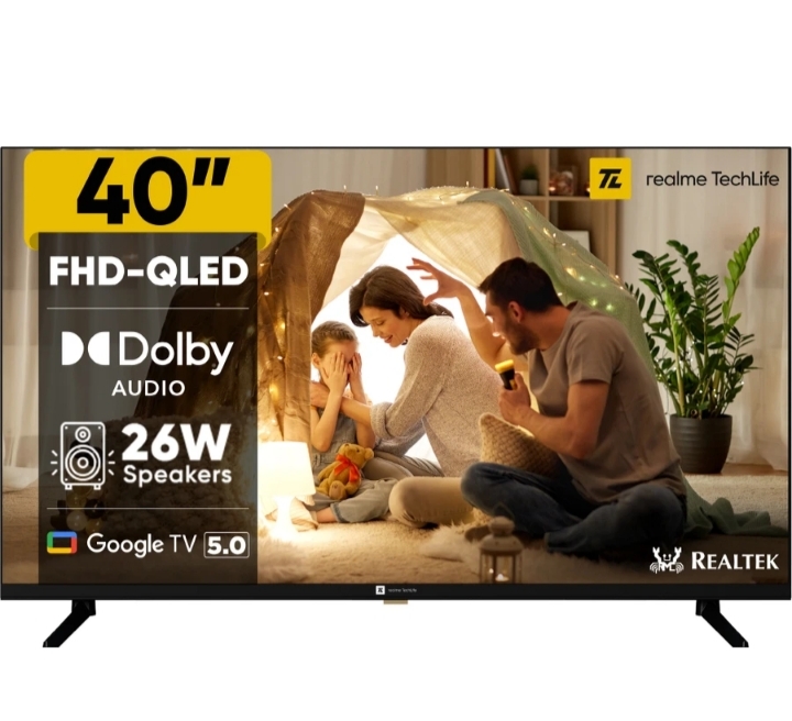 Realme tech life 100.3cm smart google tv