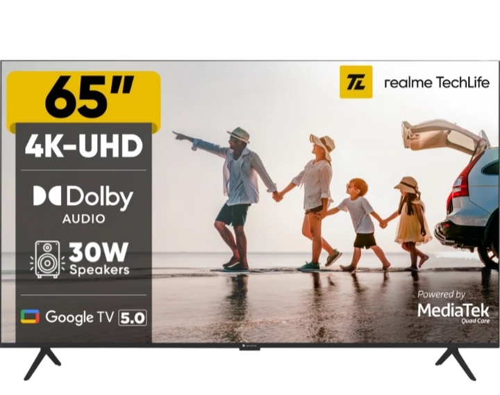 Realme tech life 165cm LED smart google tv